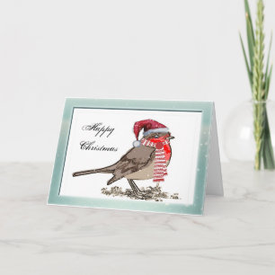 Cute Robin Red Breast Company Christmas Cards