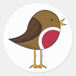 Cute Robin Sticker Sheet