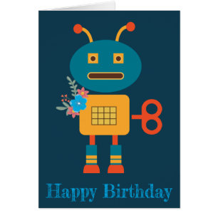 Cute robot children's design