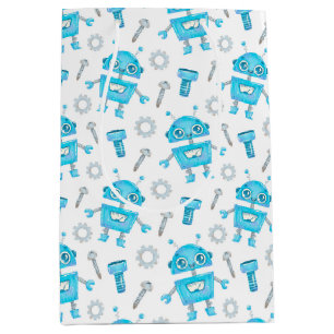 Cute Robot Gift Bag