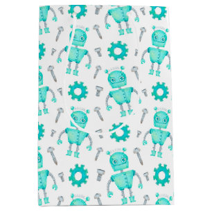 Cute Robot Gift Bag