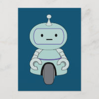 Cute Robot Illustration