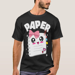 Cute Rock Paper Scissors Halloween Costumes Kids M T-Shirt