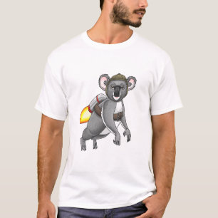 Cute Rocket Koala T-Shirt