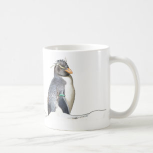 Cute Rockhopper Penguin Coffee Mug