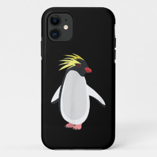 Cute Rockhopper Penguin Funny Antarctic Animal iPhone 11 Case