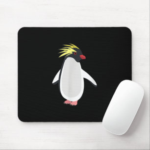 Cute Rockhopper Penguin Funny Antarctic Animal Mouse Mat
