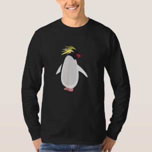 Cute Rockhopper Penguin Funny Antarctic Animal T-Shirt