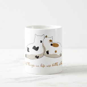 Cute Romantic Best Things in Life With You Coffee Mug