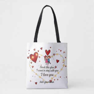 Cute romantic love spell Tote Bag