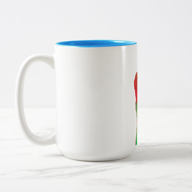 cute romantic mug (Left)