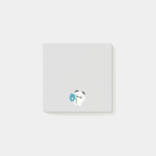 Cute Romantic Panda Post-it Notes