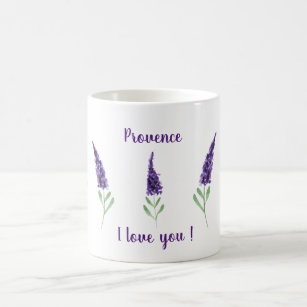 Cute  Romantic Provence I Love You Coffee Mug