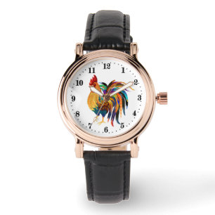 Cute rooster lovers animal Watch