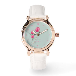 Cute Rose Floral personalised eWatch Watch