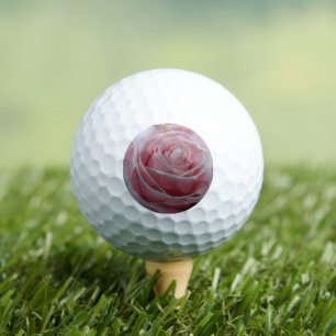 Cute Rose Flower Golf Balls