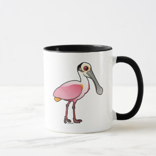 Cute Roseate Spoonbill Mug