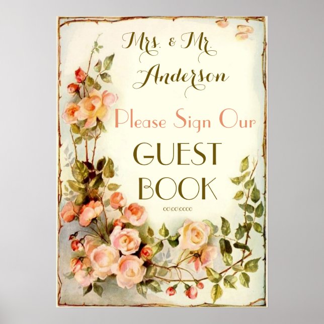 Cute roses poster (Front)