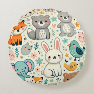 Cute Round Pillow