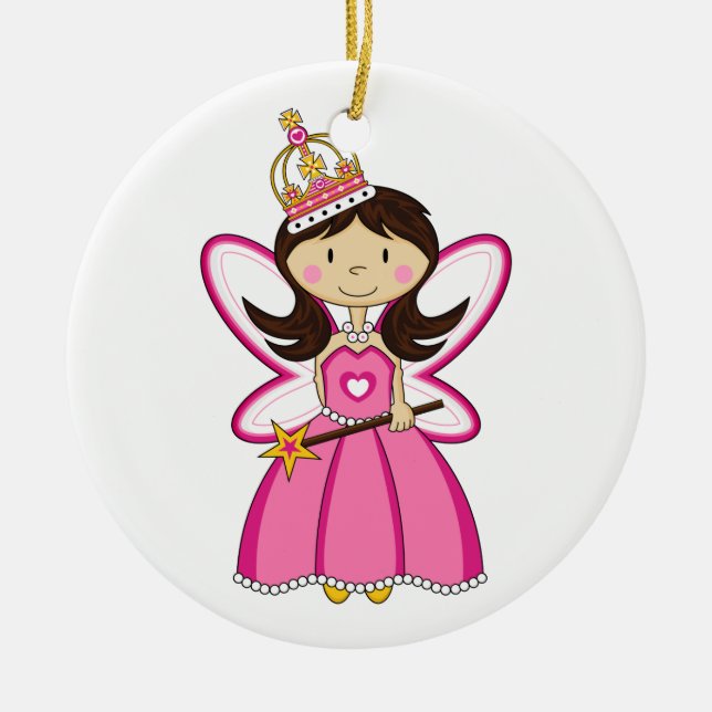 Cute Royal Princess Ornament (Front)