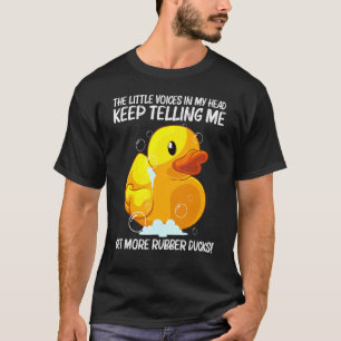 Cute Rubber Duck For Men Women Kids Rubber Duckie T-Shirt