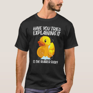 Cute Rubber Duck For Men Women Kids Rubber Duckie T-Shirt