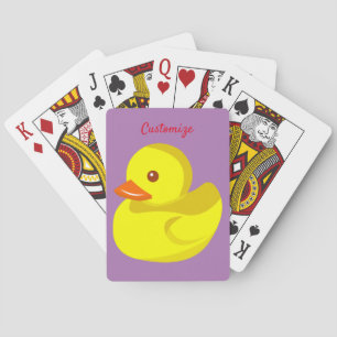 Cute Rubber Duck Thunder_Cove Playing Cards