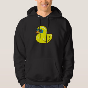Cute Rubber Duck With Sunglasses Love Rubber Ducks Hoodie