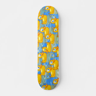 Cute Rubber Ducks Dare To Be Different Skateboard