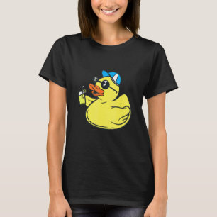 Cute Rubber Ducky Sunglasses - Summer Party Duck T T-Shirt