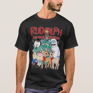 Cute Rudolph The Red Nosed Reindeer Christmas Spec T-Shirt