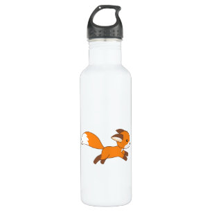 Cute Running Fox 710 Ml Water Bottle