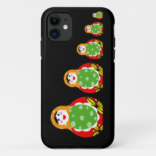 cute Russian nesting doll iPhone 11 Case