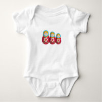 Cute Russian Nesting Doll Matryoshka Graphic