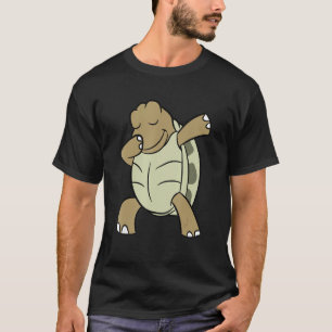 Cute Russian Tortoise Dabbing Russian Tortoise T-Shirt