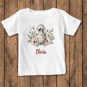 Cute Rustic Baby Chick Hatching T-Shirt