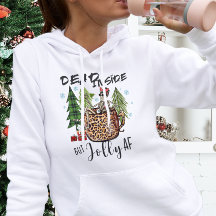 Cute Rustic Modern Funny Merry AF Christmas Womens