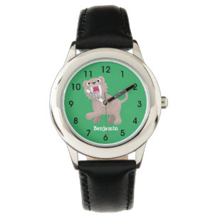 Cute Sabre Toothed Tiger Smilodon cartoon Watch