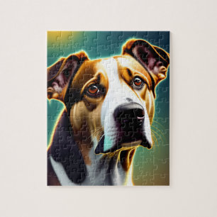 Cute Sad Dog Jigsaw Puzzle