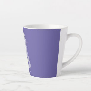 Cute Sad Girl Hand Drawn Illustration – It’s Okay  Latte Mug
