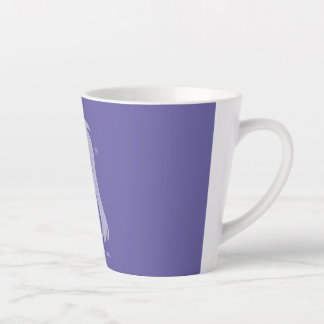Cute Sad Girl Hand Drawn Illustration – It’s Okay  Latte Mug