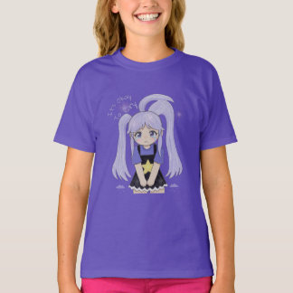Cute Sad Girl Hand Drawn Illustration – It’s Okay T-Shirt