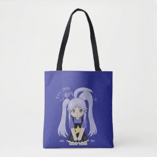 Cute Sad Girl Hand Drawn Illustration – It’s Okay Tote Bag