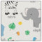 Cute Safari Animals Nursery Fabric