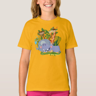 Cute Safari Animals T-Shirt