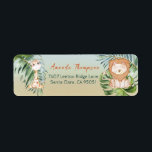 Cute Safari Jungle Little Animals Baby Shower<br><div class="desc">You can find matching items in this collection and other cute invitations in my shop. If you are looking for some unusual,  please send me a request</div>
