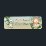 Cute Safari Jungle Little Animals Baby Shower<br><div class="desc">You can find matching items in this collection and other cute invitations in my shop. If you are looking for some unusual,  please send me a request</div>