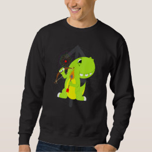 Cute Sagittarius Zodiac Sign Astrology T Rex Dinos Sweatshirt