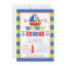 Cute Sailboat Nautical Boy Baby Shower Invitation