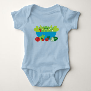 Cute Salad Baby Bodysuit